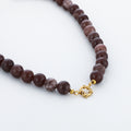 Kralen ketting - Bruin