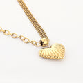 Schakel ketting met hart